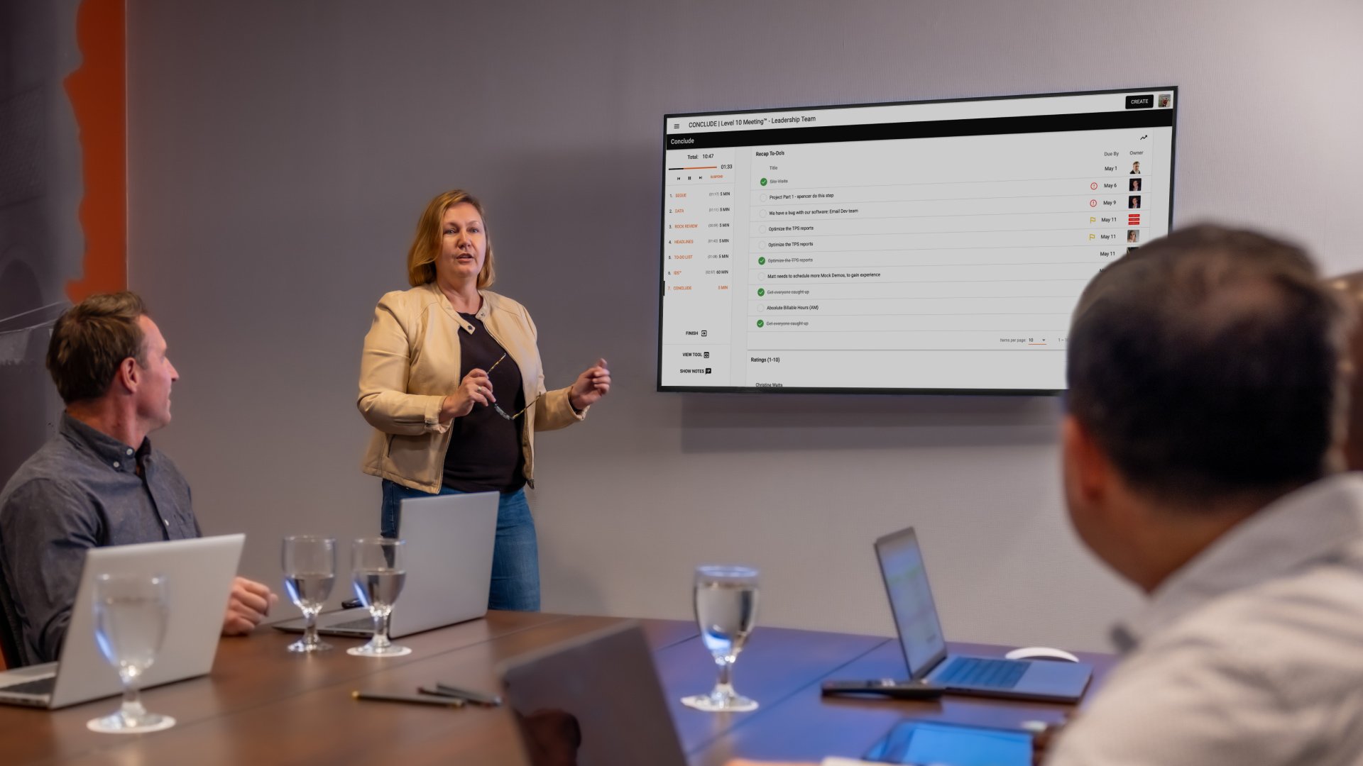 LEAD WORLD CLASS EOS LEVEL 10 MEETINGS POWERED BY NINETY visual data 4